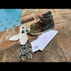 Size 35 Camo Golden Goose Francy